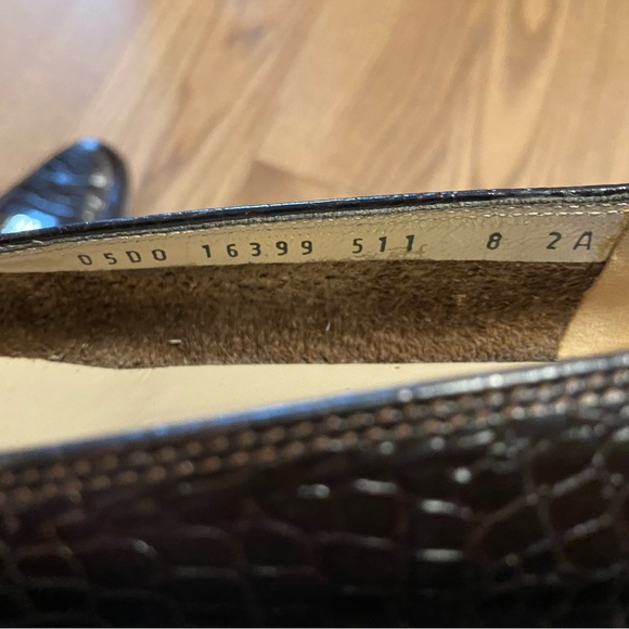 Vintage Salvatore Ferragamo Loafers size 8 AA - Picture 4 of 5